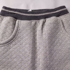 Toughskin Girls Joggers Sweatpants Size 6 Gray Quilted Stretch Sparkle Winter